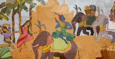 origen pintura india