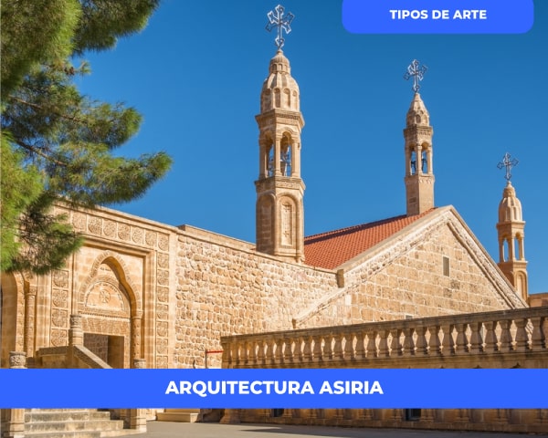 arquitectura Asiria columnas